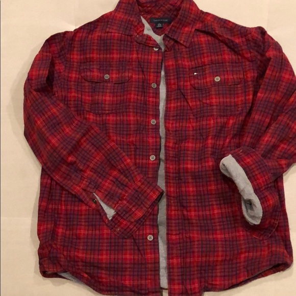 Tommy Hilfiger Other - Tommy Hilfiger szXL big boys plaid flannel shirt